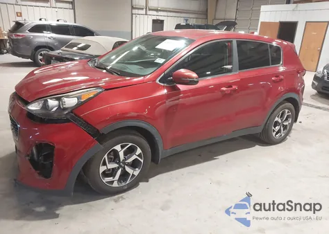 2020 Kia Sportage Lx z USA, uszkodzony, nr VIN KNDPM3AC2L7650392